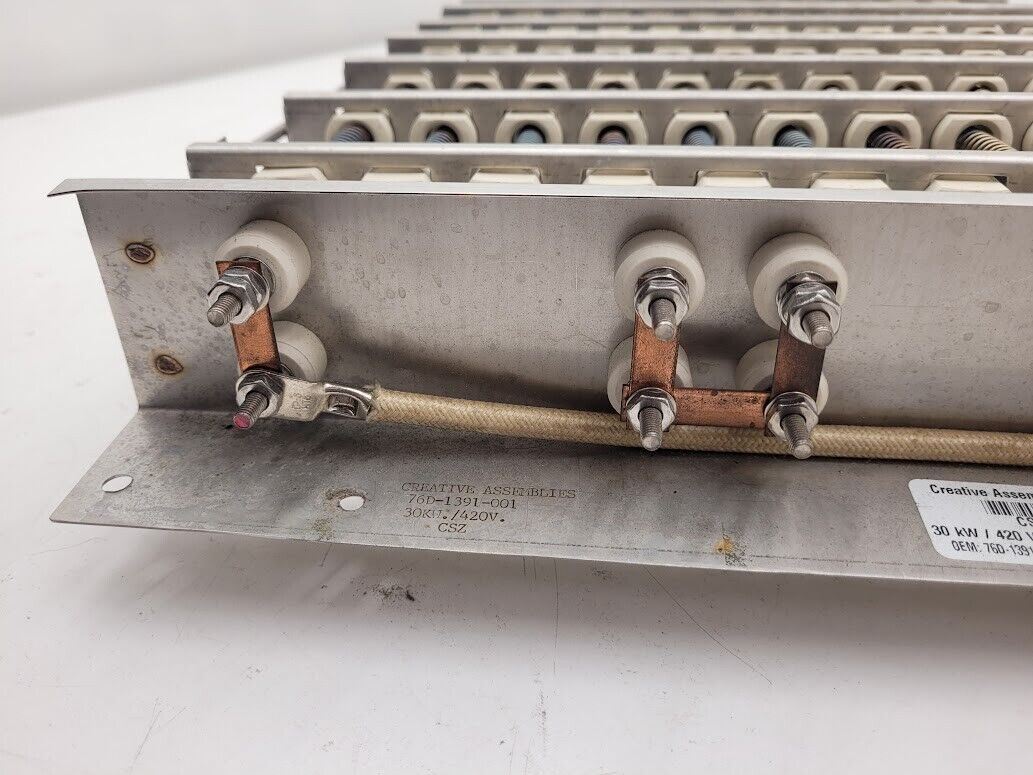 Cincinanati Sub Zero / Creative Assemblies 30kW 420V 3Ph Air Heater 36"x16"x2.5"