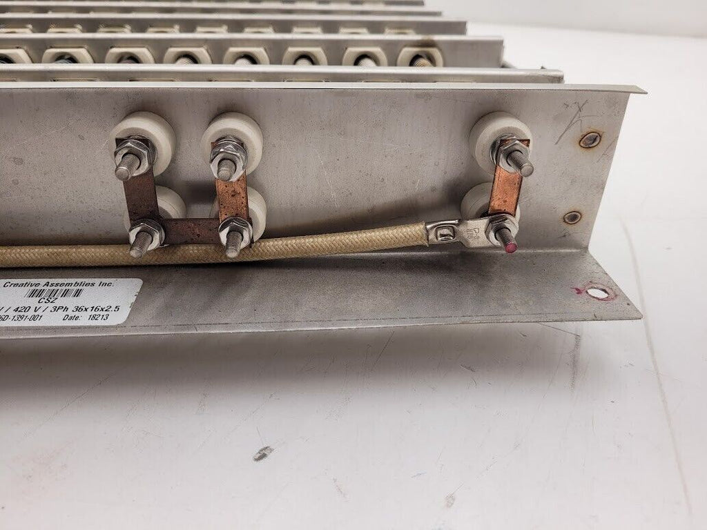 Cincinanati Sub Zero / Creative Assemblies 30kW 420V 3Ph Air Heater 36"x16"x2.5"