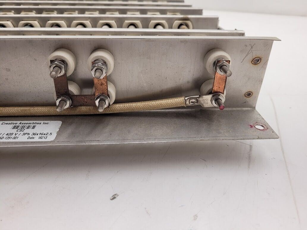 Cincinanati Sub Zero / Creative Assemblies 30kW 420V 3Ph Air Heater 36"x16"x2.5"