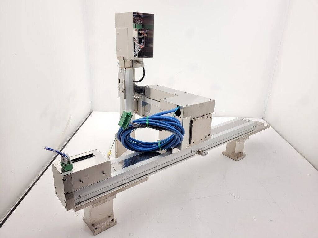 3 Axis IAI Robot Pick and Place Screw Drive Actuators w/ CanBus Controllers