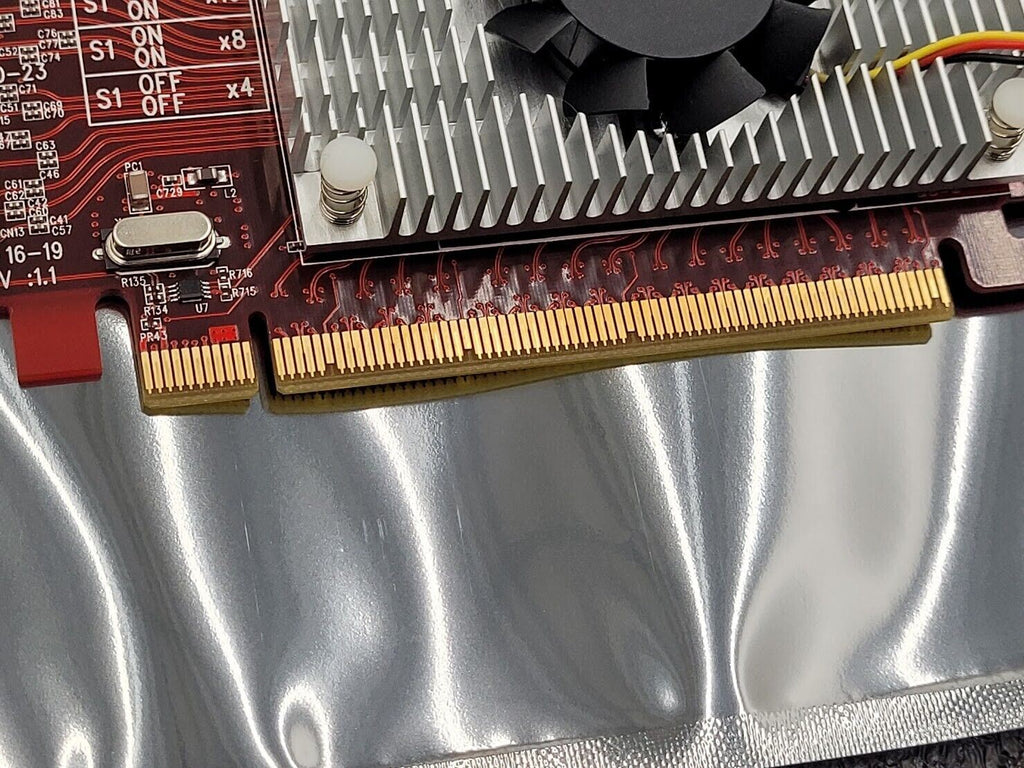 Serial Cables PCI-AD-x16HE-PS PCIe x16 Gen3 Switch-based Host Adapter NVMe HBA