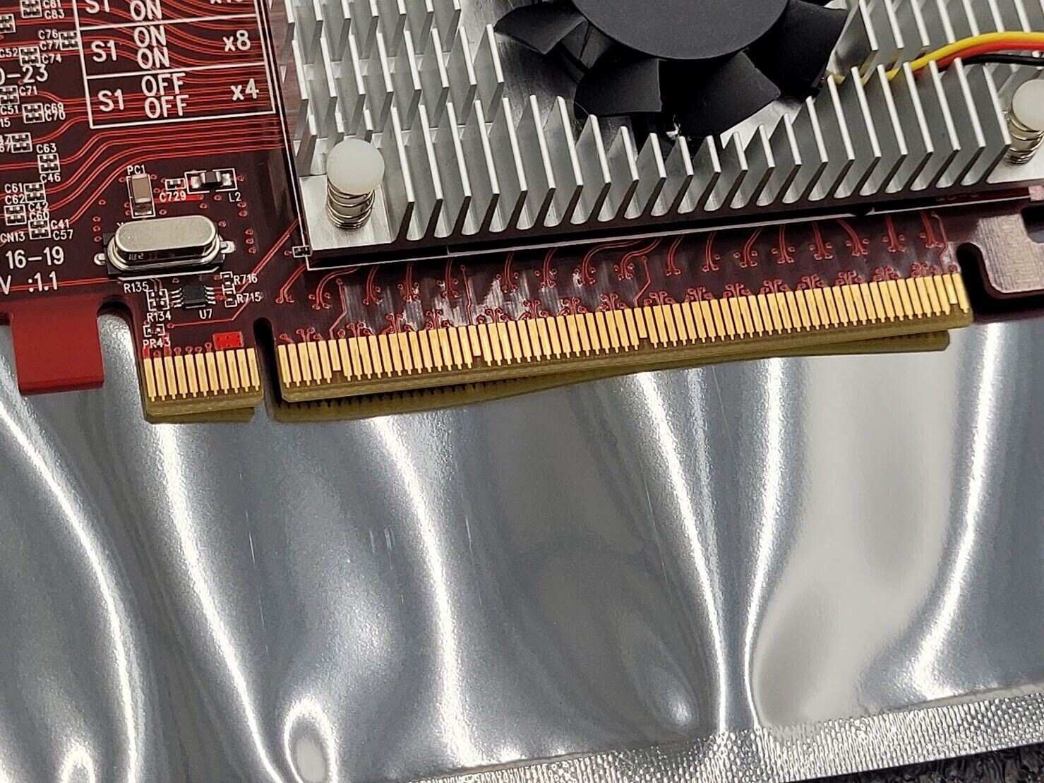 Serial Cables PCI-AD-x16HE-PS PCIe x16 Gen3 Switch-based Host Adapter NVMe HBA