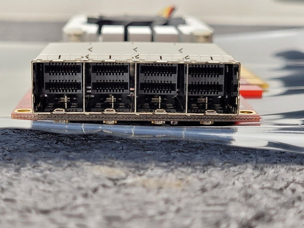 Serial Cables PCI-AD-x16HE-PS PCIe x16 Gen3 Switch-based Host Adapter NVMe HBA