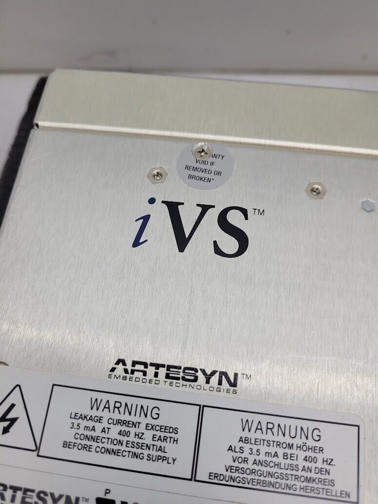 Artesyn DC Power Supply iVS1-5N0-00-A 1500W 15VDC 100A Output 100-240V 20A Input