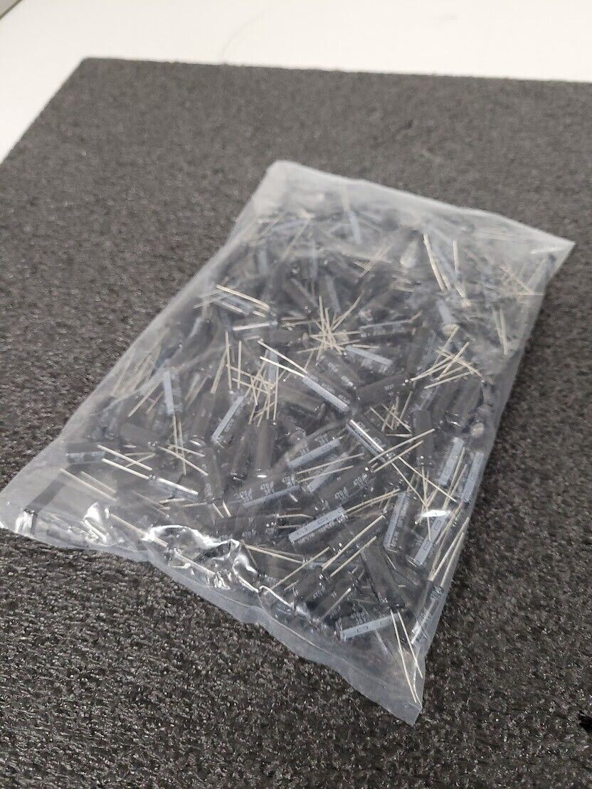 Bag of 200 New Panasonic Capacitor CAP ALUM 470UF 20% 35V RADIAL EEU-FR1V471L