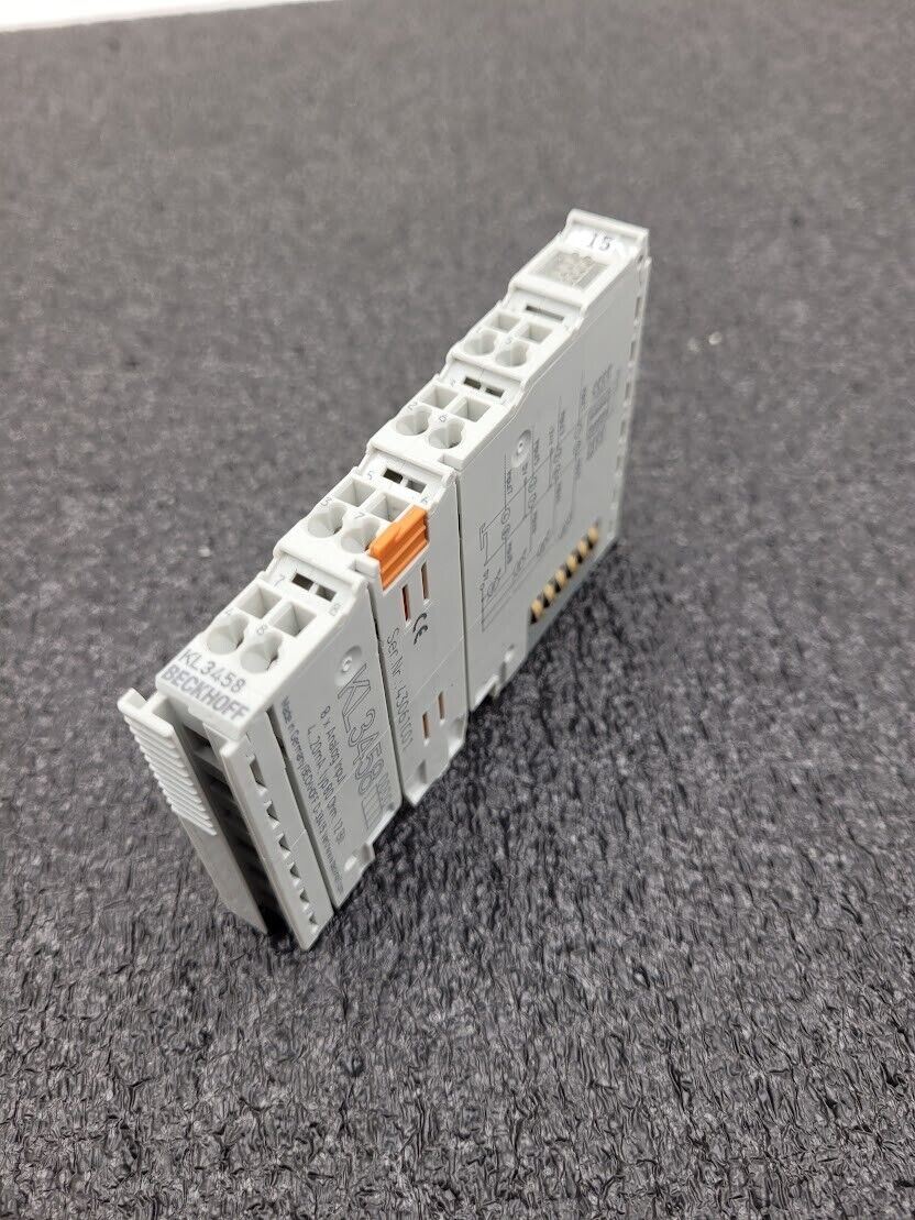 Beckhoff 8x Analog Input Module 4....20mA typ 80 Ohm 12 Bit KL3458 Working Pull