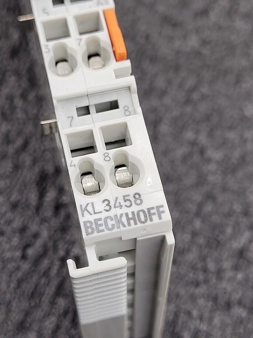 Beckhoff 8x Analog Input Module 4....20mA typ 80 Ohm 12 Bit KL3458 Working Pull