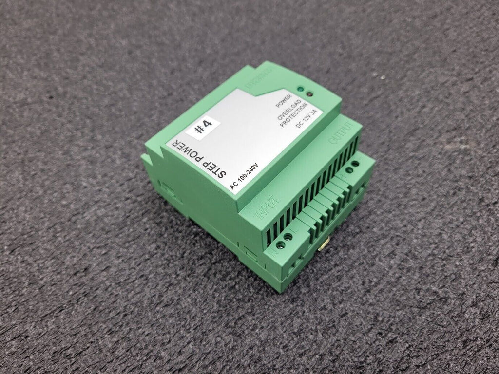 Phoenix Contact Power Supply STEP-PS-100-240AC/12DC/3 12VDC 3A