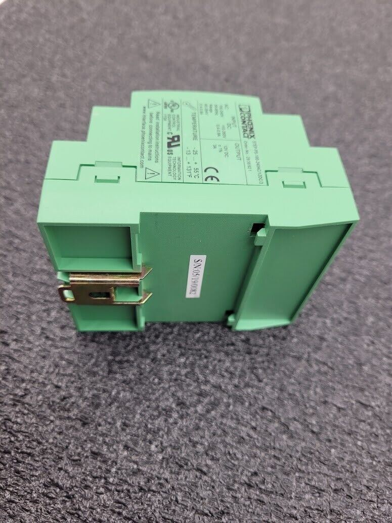Phoenix Contact Power Supply STEP-PS-100-240AC/12DC/3 12VDC 3A