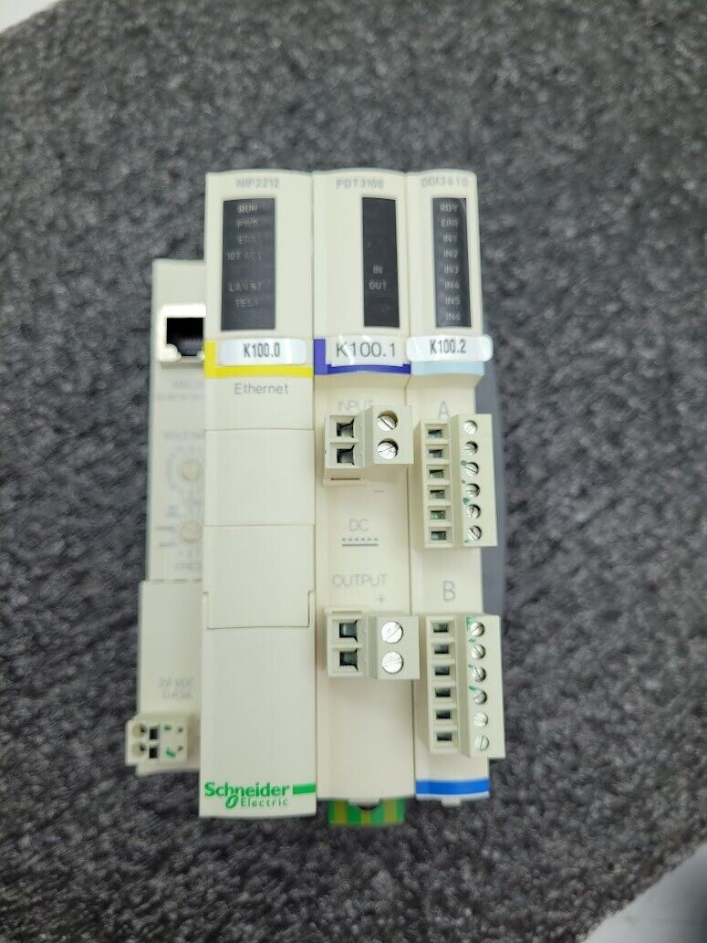 Schneider Telemecanique STBNIP2212 Ethernet MB NIM PLC Control Advantys