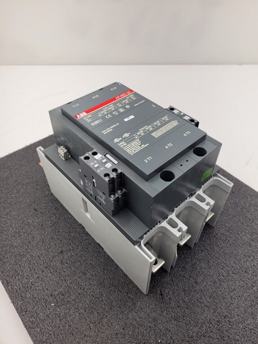 ABB AF460-30 650A 600V 3 Pole 3 Phase Motor Starter Contactor 100-250VDC Coil