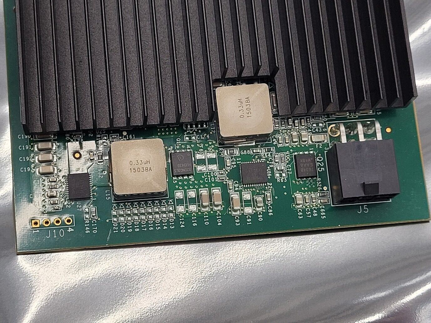 SILICOM Quad Port Copper 10GT Ethernet PCIe NIC Adapter Intel 10GbE Working Pull