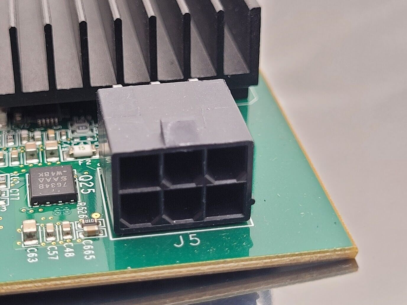 SILICOM Quad Port Copper 10GT Ethernet PCIe NIC Adapter Intel 10GbE Working Pull