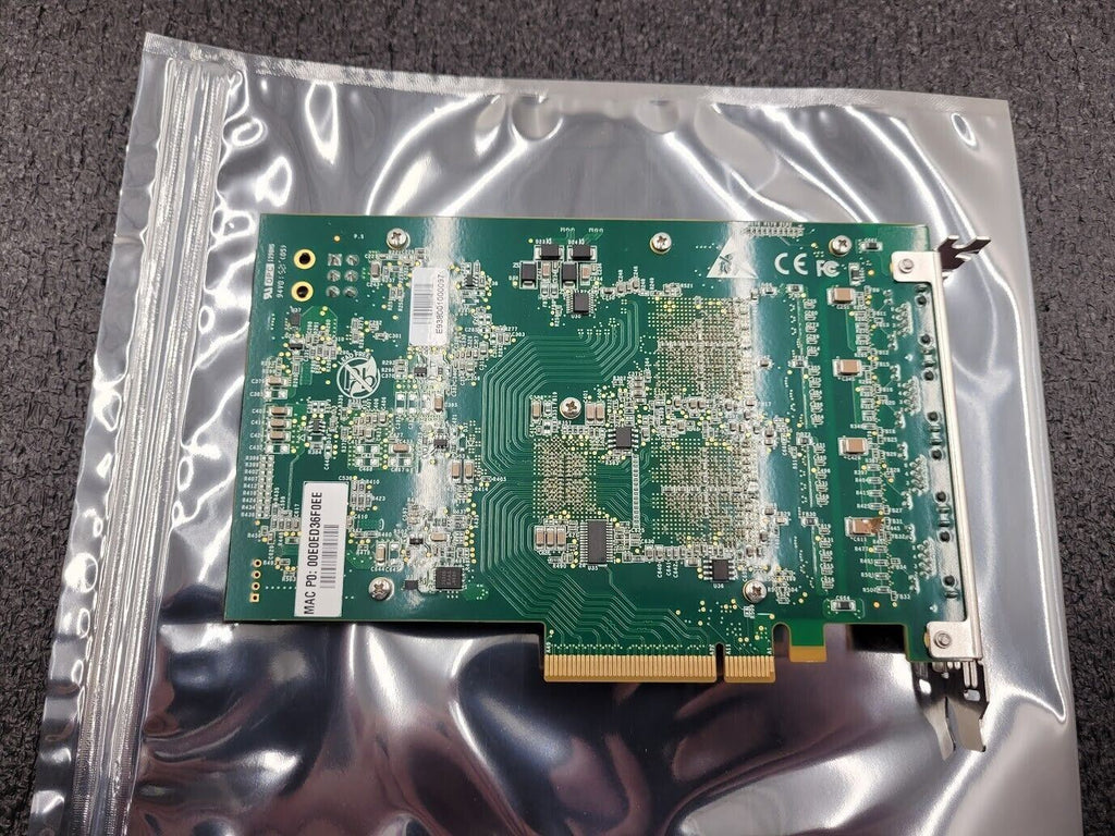 SILICOM Quad Port Copper 10GT Ethernet PCIe NIC Adapter Intel 10GbE Working Pull