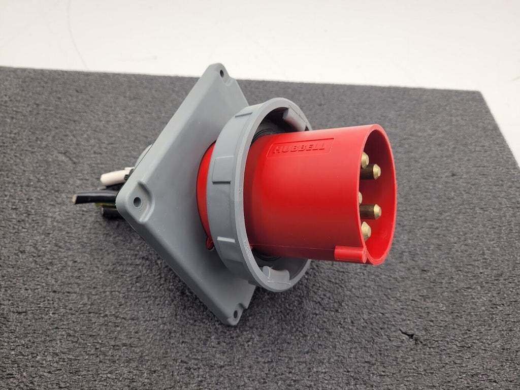 Hubbell HBL5100B7W 100-Amp INLET/REVERSE SERVICE RECEPTACLE 100A 3Ph 5W 277/480V