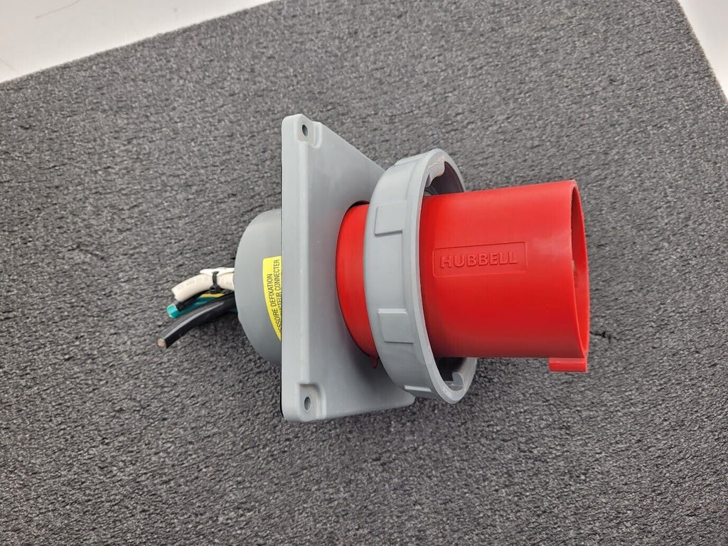 Hubbell HBL5100B7W 100-Amp INLET/REVERSE SERVICE RECEPTACLE 100A 3Ph 5W 277/480V