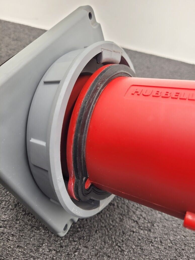 Hubbell HBL5100B7W 100-Amp INLET/REVERSE SERVICE RECEPTACLE 100A 3Ph 5W 277/480V