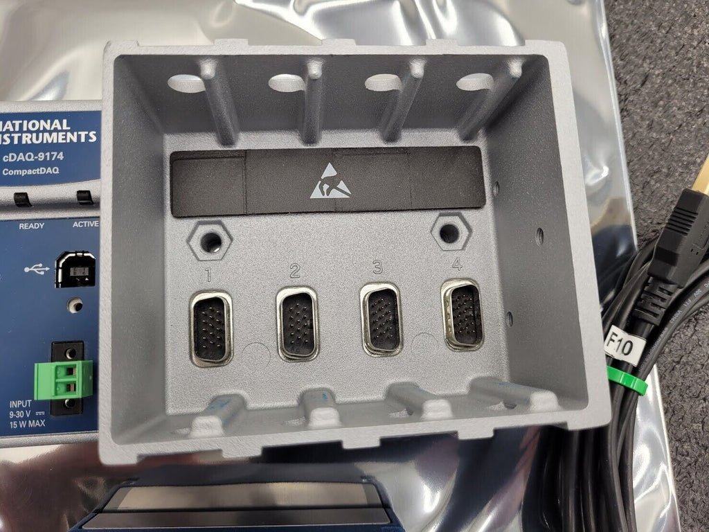 National Instruments NI cDAQ-9174 USB Chassis +1 Blank Tested Working