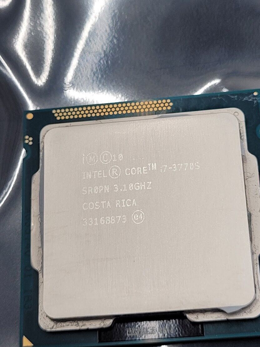 Intel Core i7-3770S Quad Core 3.10GHz 8MB  LGA 1155 CPU Processor SR0PN