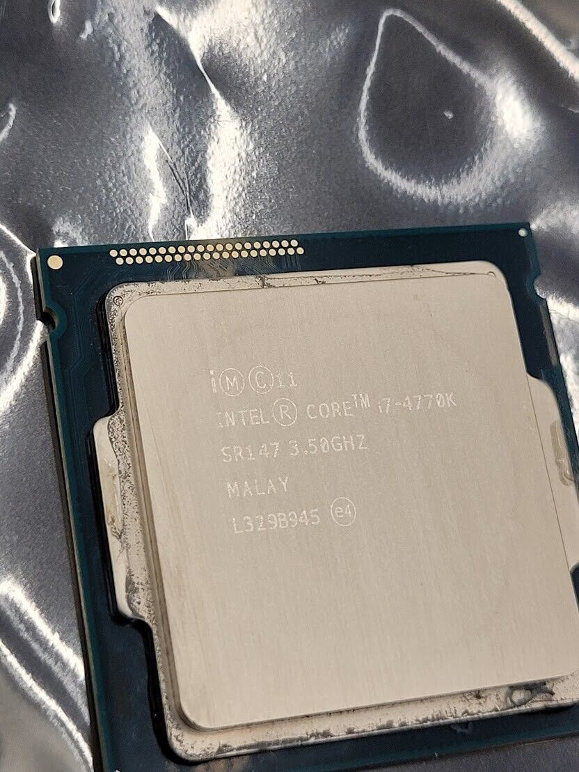 Intel Core i7-4770K 3.5 LGA 3.5GHz LGA 1150 Desktop CPU Processor SR147