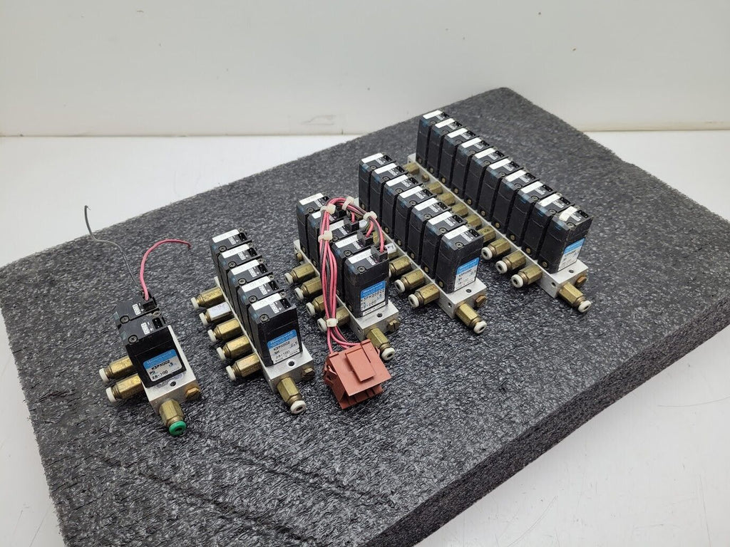 Lot of 29x Honeywell Solenoid Valve Block K3PX002 24VDC 28-100PSI 5/32 Connector