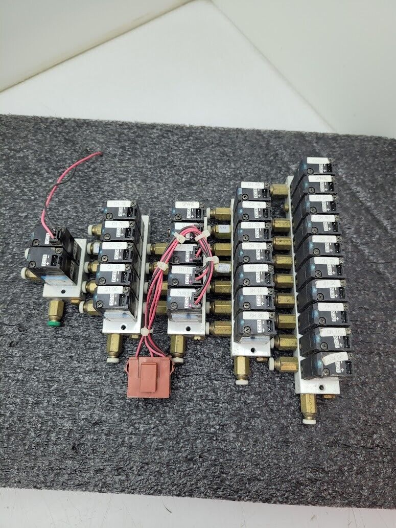 Lot of 29x Honeywell Solenoid Valve Block K3PX002 24VDC 28-100PSI 5/32 Connector