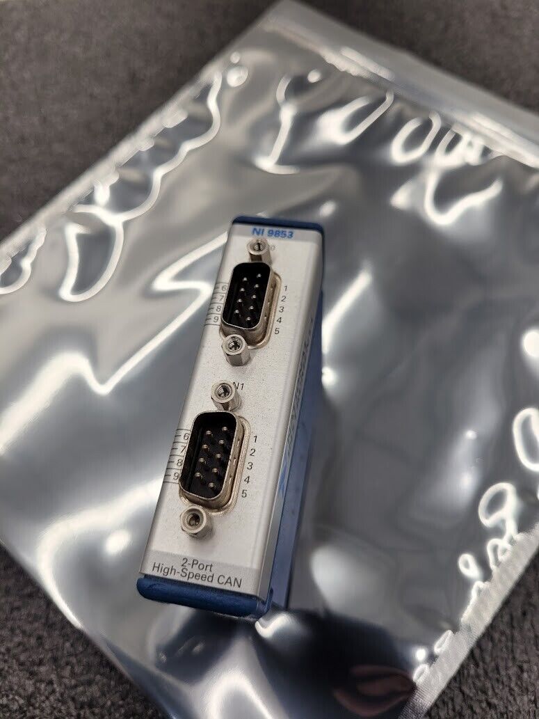 National Instruments NI 9853 2-Port High-Speed CAN Interface Module Working Pull