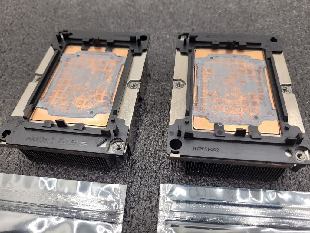 Lot of 2 Intel Xeon Gold CONFIDENTIAL QMXJ 2.2GHz 5120 CPU LGA3647 w/Heatsink