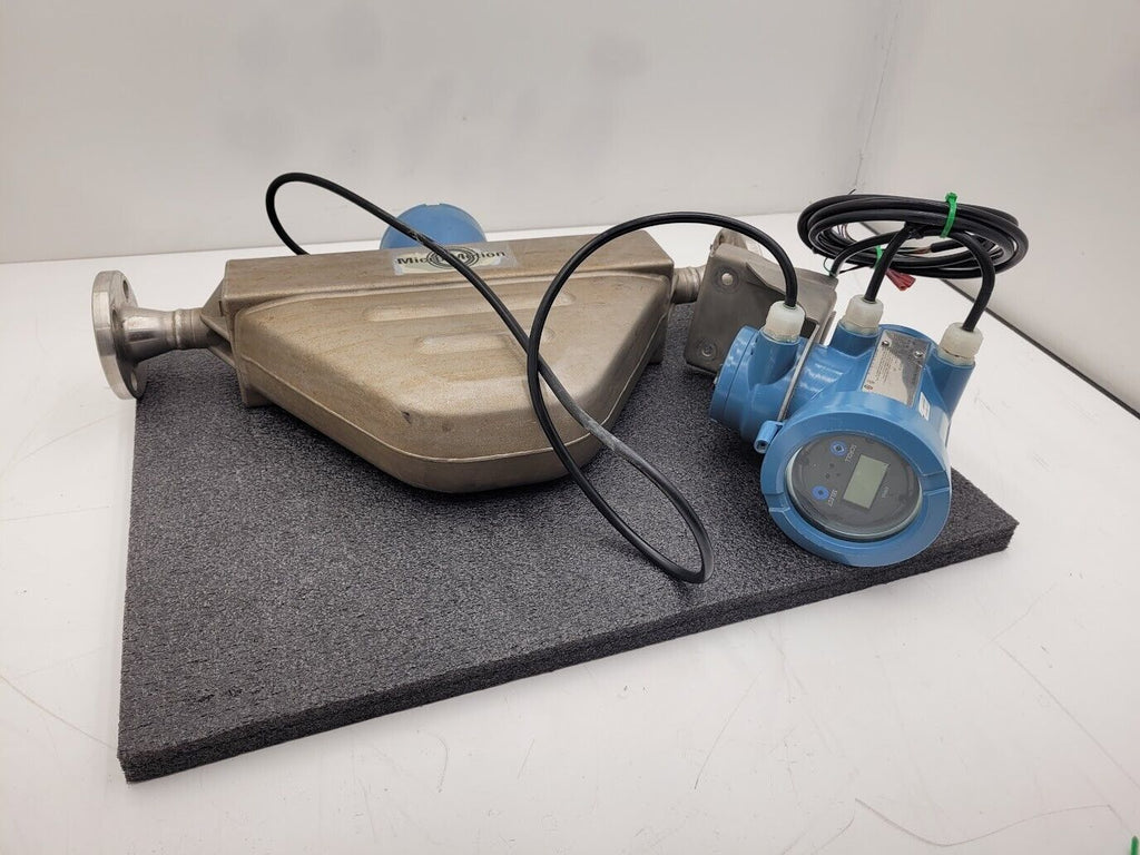 Micro Motion Mass Flow Coriolis Meter Sensor R100S128NQBZEZZZZ +Transmitter 1"