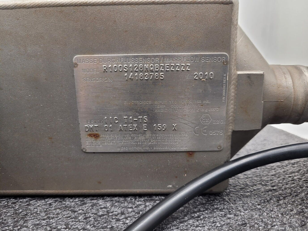 Micro Motion Mass Flow Coriolis Meter Sensor R100S128NQBZEZZZZ +Transmitter 1"