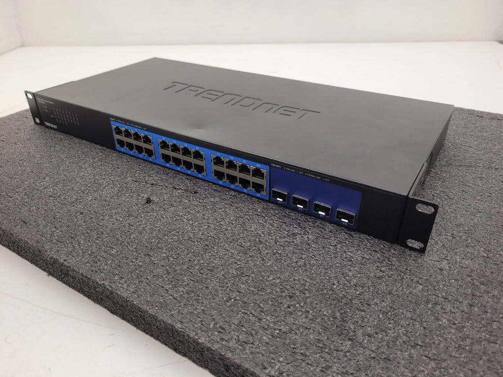 TRENDnet TEG-40128 10G Web Smart Switch 12 Port 8x 10g base T + 4x SFP+