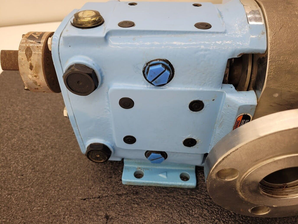 Waukesha Cherry-Burrell SPX 018 U1 Stainless Steel PD Positive Displacement Pump