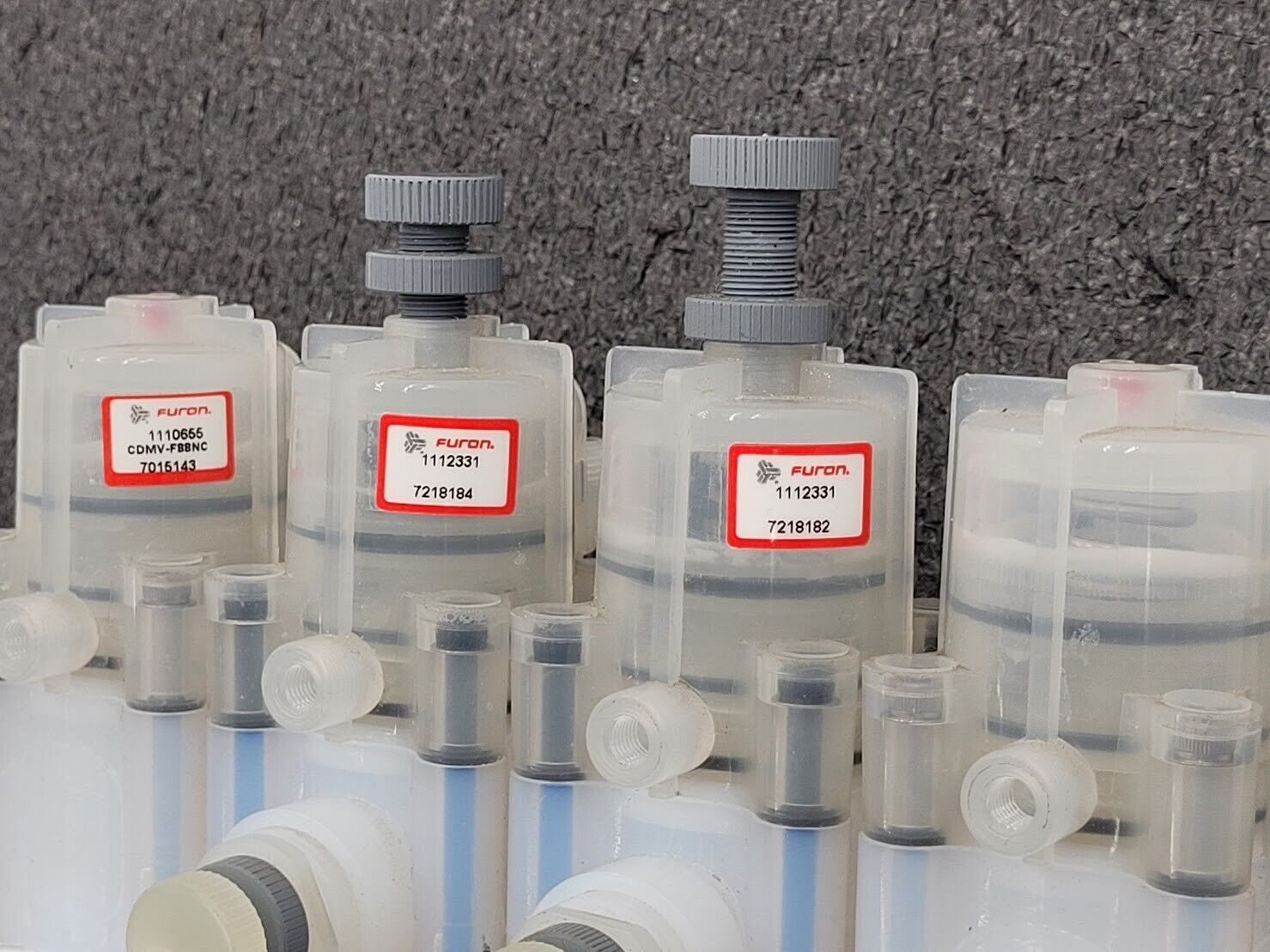Furon High Purity Regulated Valve Bank Assembly 1112430-004 1110655 1112331