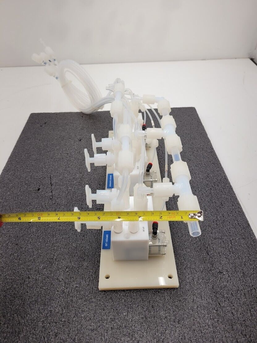 Furon High Purity Adjustable Pneumatic Valve Bank Actuator Assembly 111243