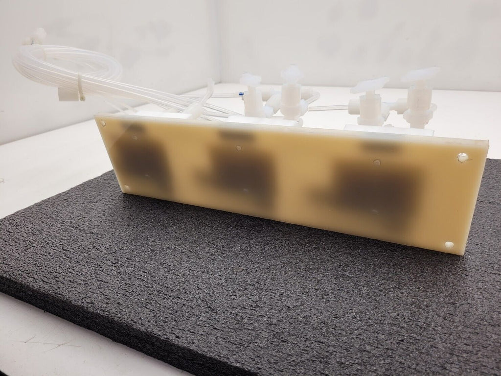 Furon High Purity Adjustable Pneumatic Valve Bank Actuator Assembly 111243