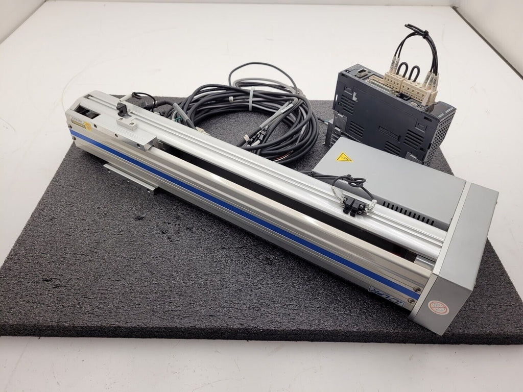 Mitsubishi Ball Screw Actuator LP090-UT-350L-20B-N MR-J3-20A 200W Drive