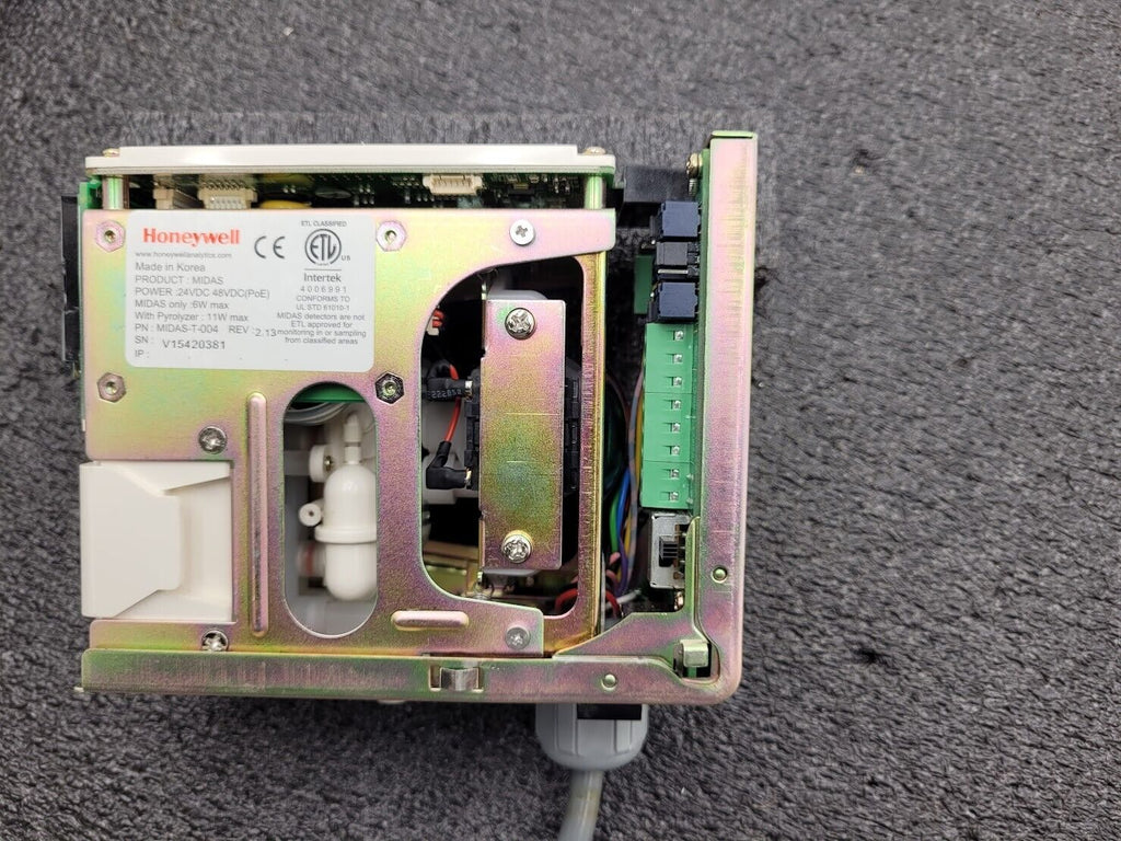 Honeywell MIDAS-t-004, MIDAS-E-H2X H2 Hydrogen Gas Detector / Transmitter