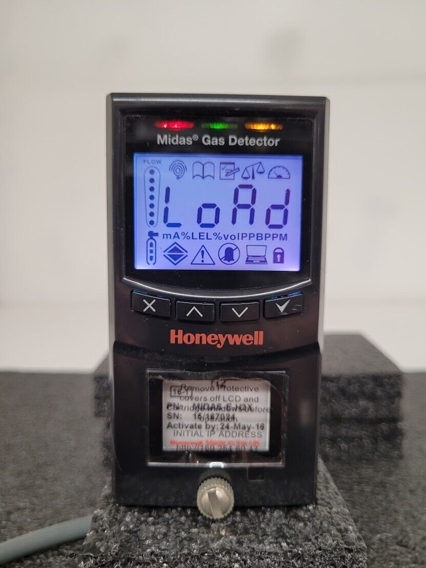 Honeywell MIDAS-t-004, MIDAS-E-H2X H2 Hydrogen Gas Detector / Transmitter