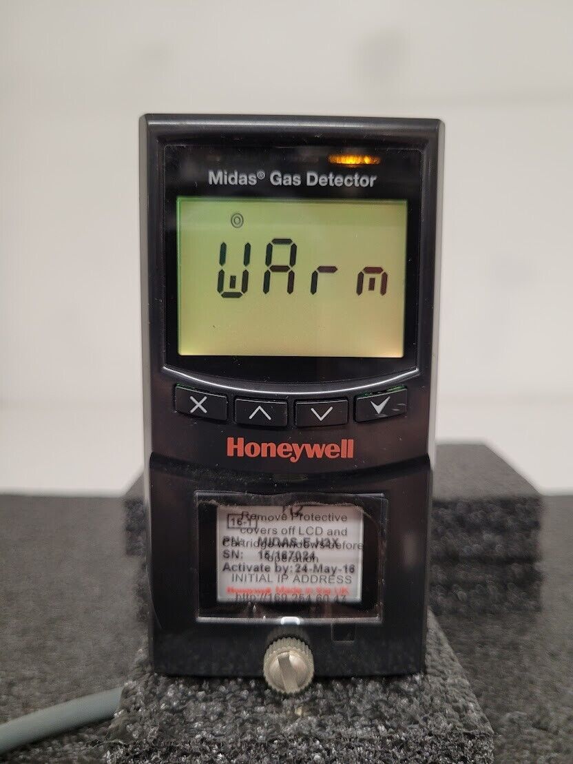 Honeywell MIDAS-t-004, MIDAS-E-H2X H2 Hydrogen Gas Detector / Transmitter