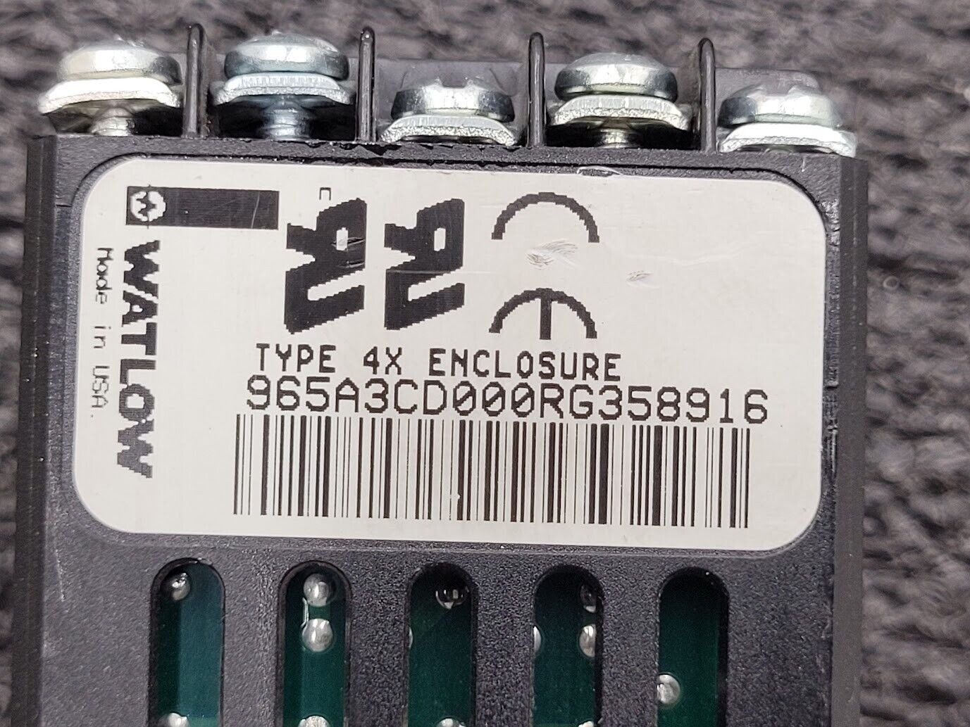 WATLOW 965A-3CD0-00RG PID Temperature Control PLC Module Thermocouple Input