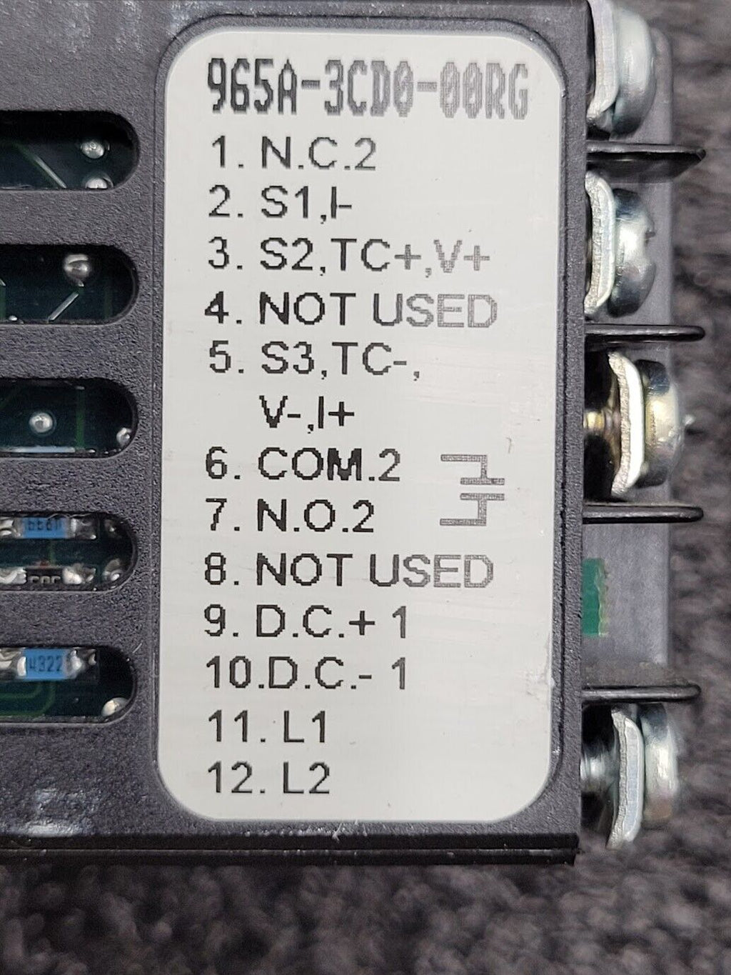 WATLOW 965A-3CD0-00RG PID Temperature Control PLC Module Thermocouple Input