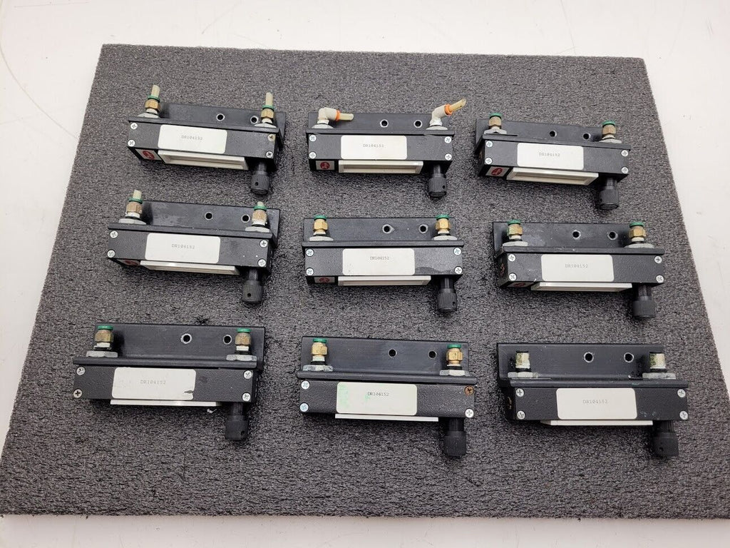 Lot of 9x Dwyer DR104152 Liquid / Water Flow Meter 0.06 - 0.36 GPH