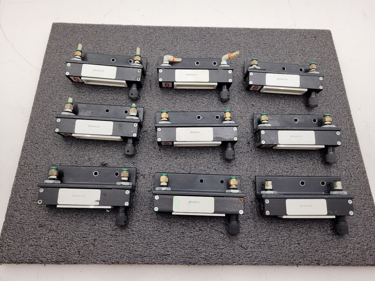 Lot of 9x Dwyer DR104152 Liquid / Water Flow Meter 0.06 - 0.36 GPH