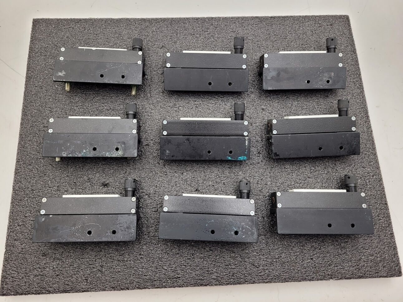 Lot of 9x Dwyer DR104152 Liquid / Water Flow Meter 0.06 - 0.36 GPH