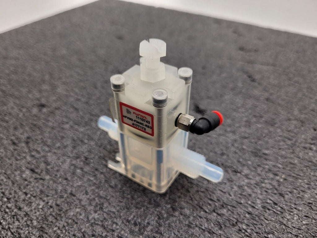 AMAT Furon High Purity Valve 1110743 HPVM2-F34NC-REO 1/4" Pneumatically Actuated