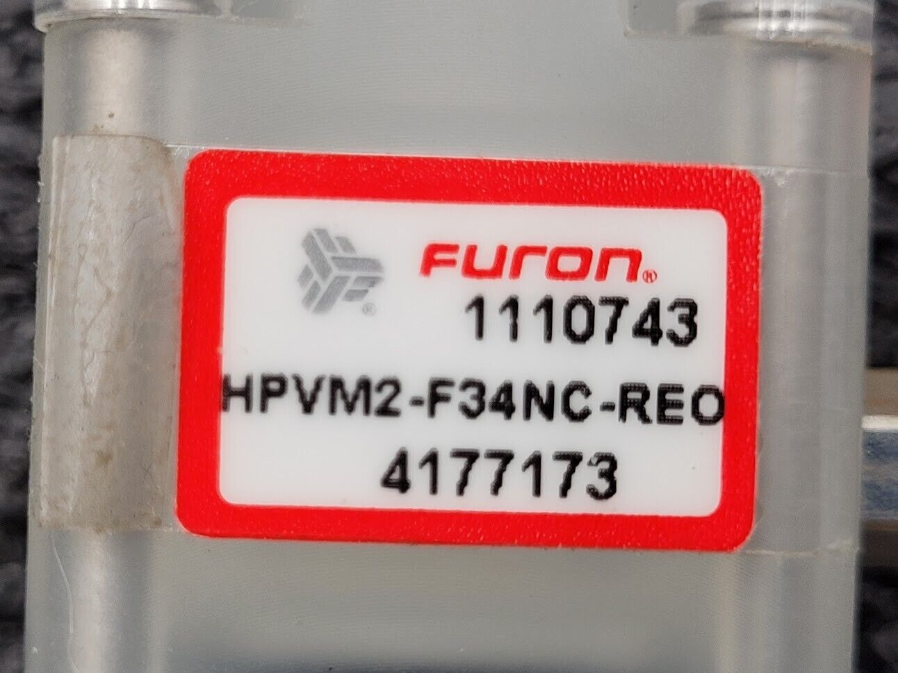 AMAT Furon High Purity Valve 1110743 HPVM2-F34NC-REO 1/4" Pneumatically Actuated