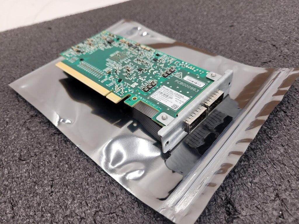 Mellanox ConnectX-4 EDR+ CX456A 100Gb 2xPort QSFP28 Full Height PCI Card