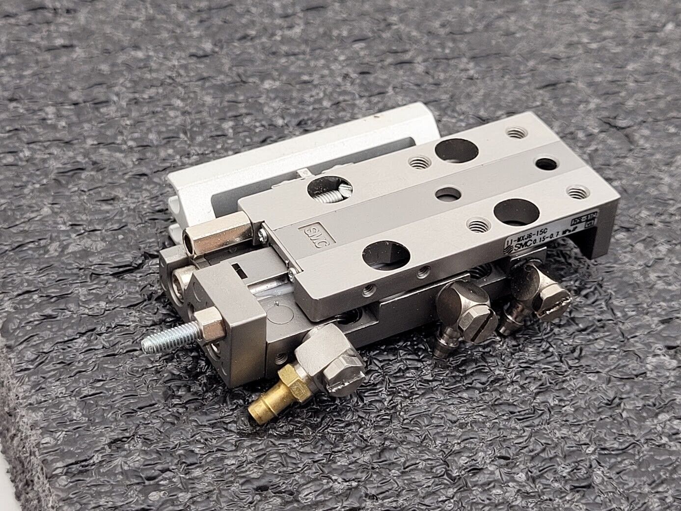 SMC 11-MXJ6-15C Linear Guided Slide Cylinder Table Cleanroom