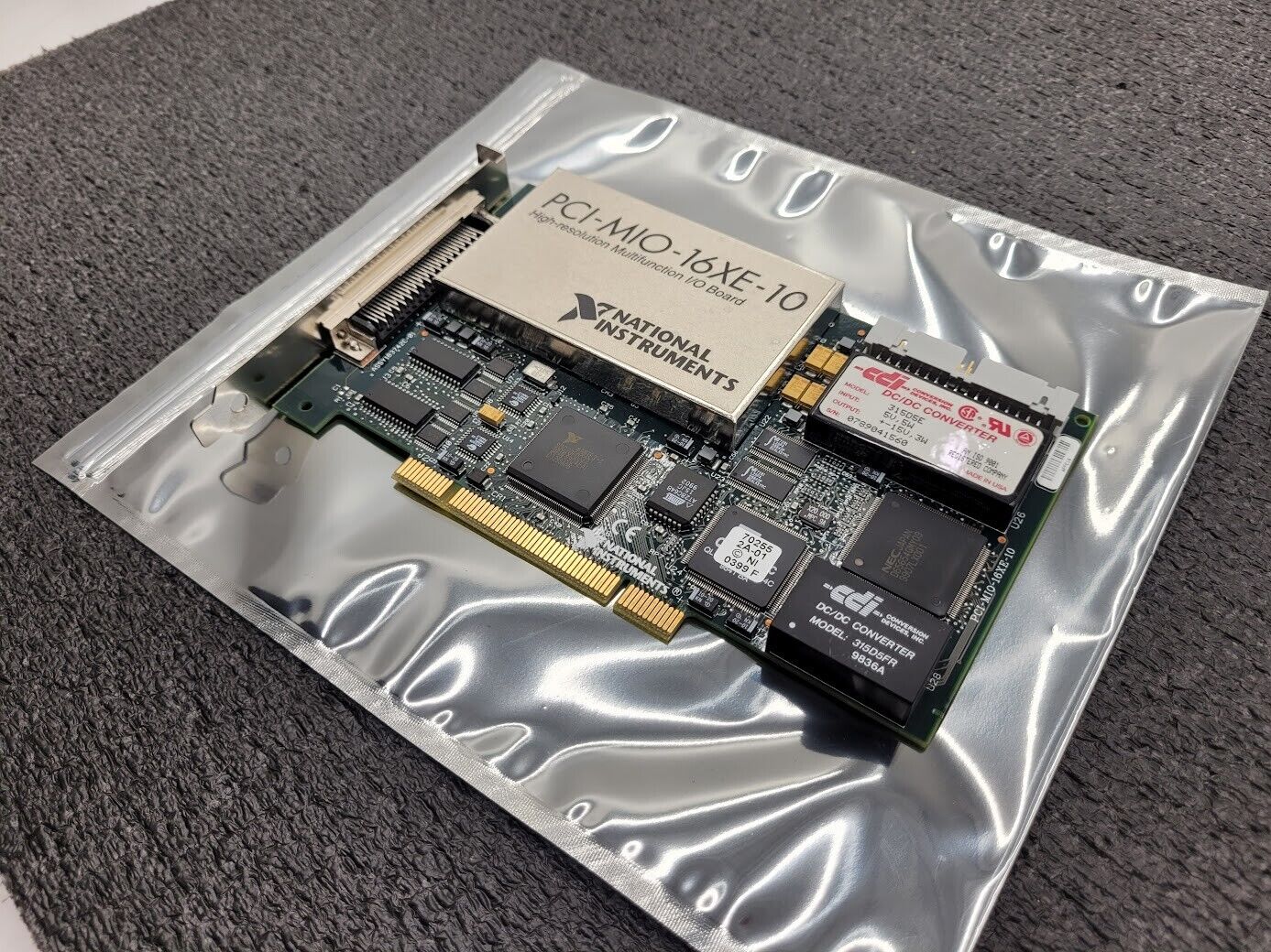 National Instruments NI PCI-MIO-16XE-10 (PCI-6030E) Multifunction DAQ Card