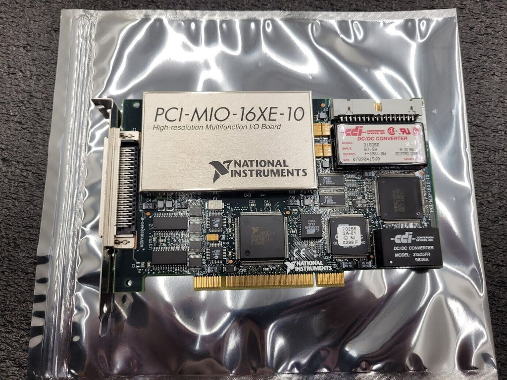 National Instruments NI PCI-MIO-16XE-10 (PCI-6030E) Multifunction DAQ Card